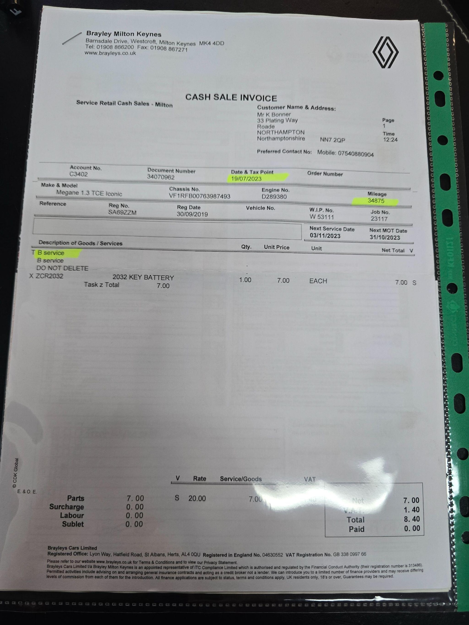 Used Renault Megane 2019 for sale - 76431846: Photo 20