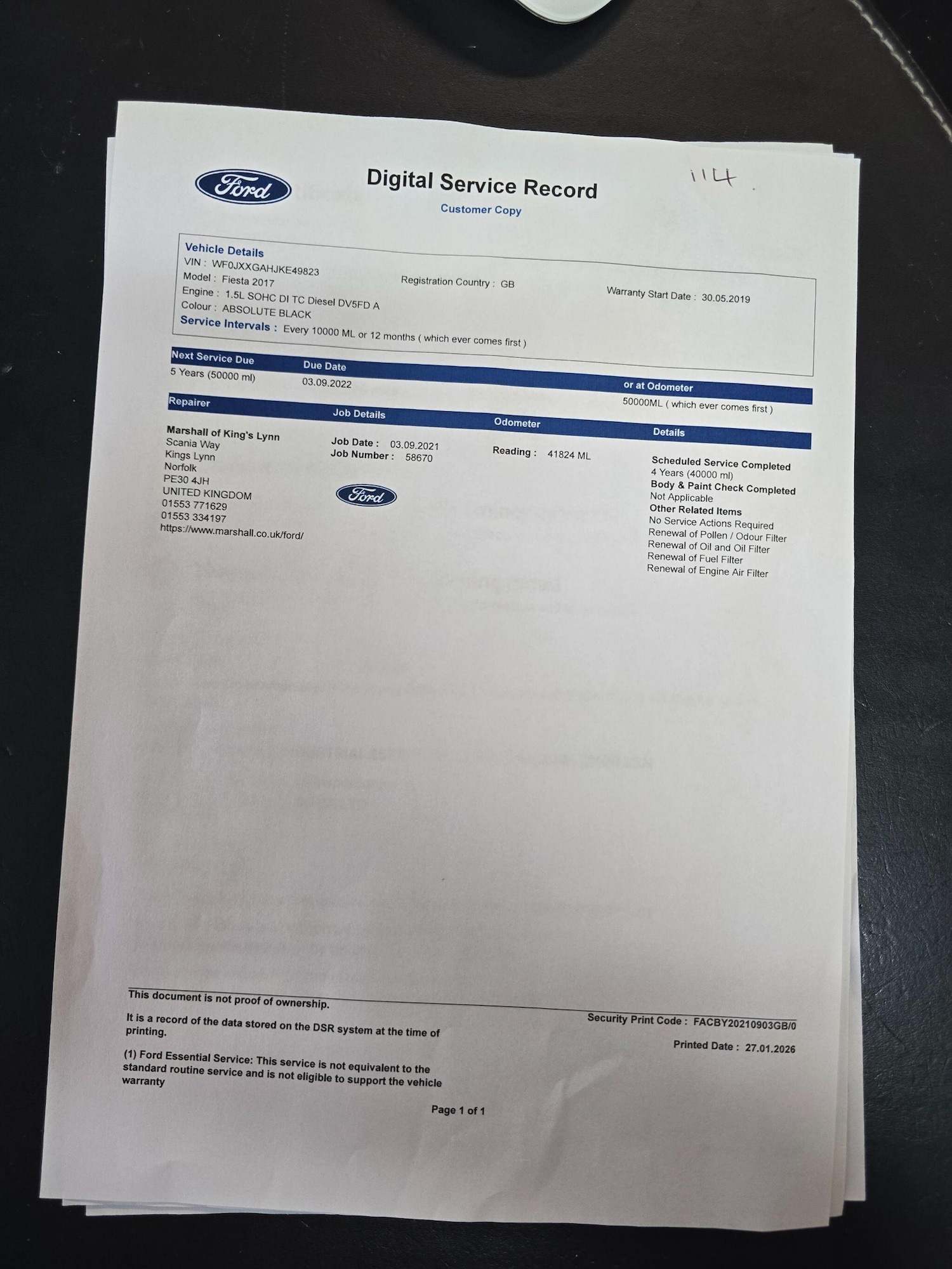 Used Ford Fiesta 2019 for sale - 77351995: Photo 25