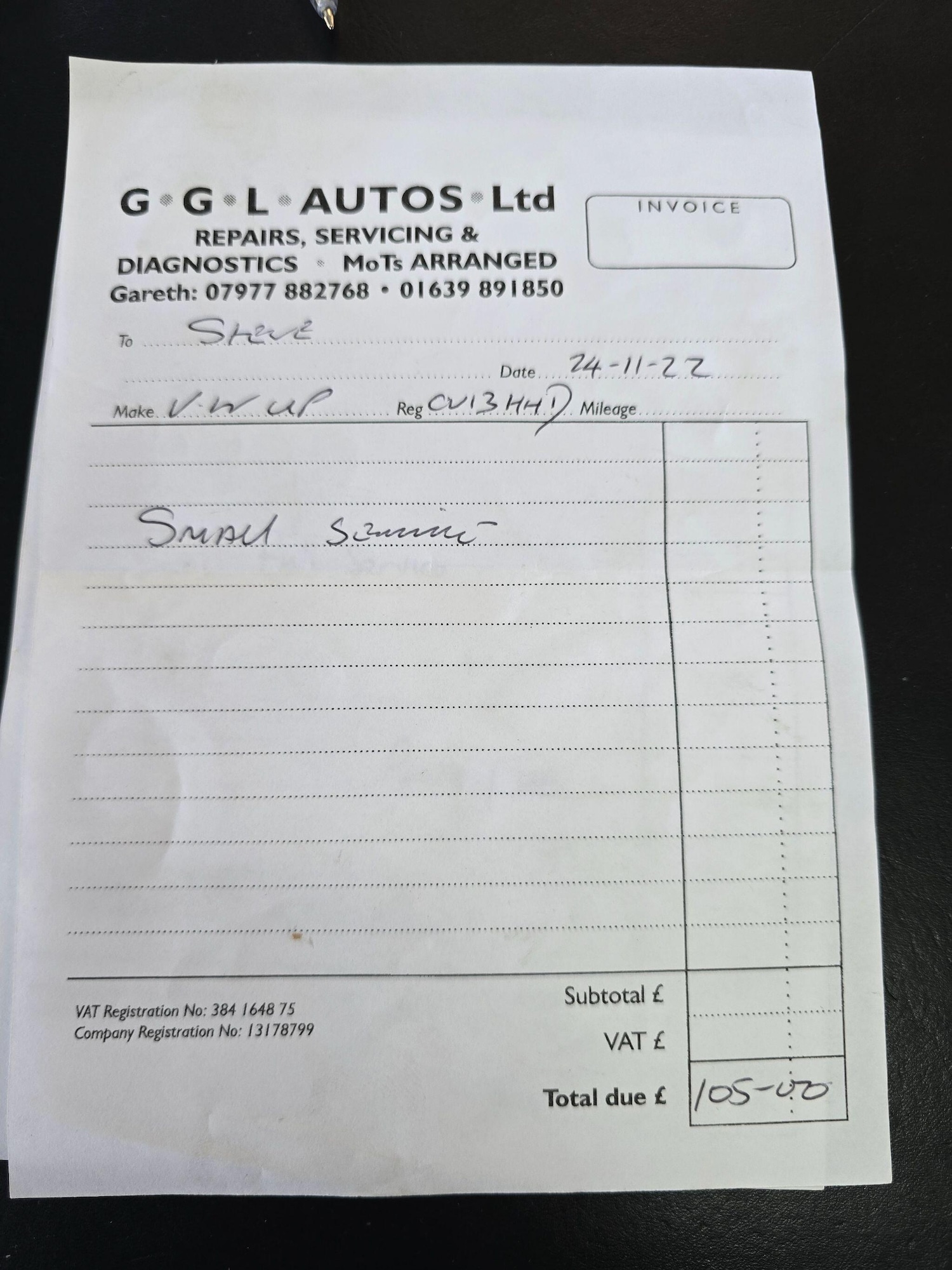Vehicle 10