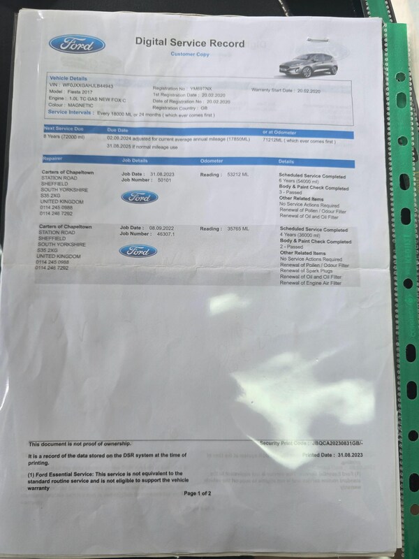Used Ford Fiesta 2020 for sale - 75645737: Photo 13