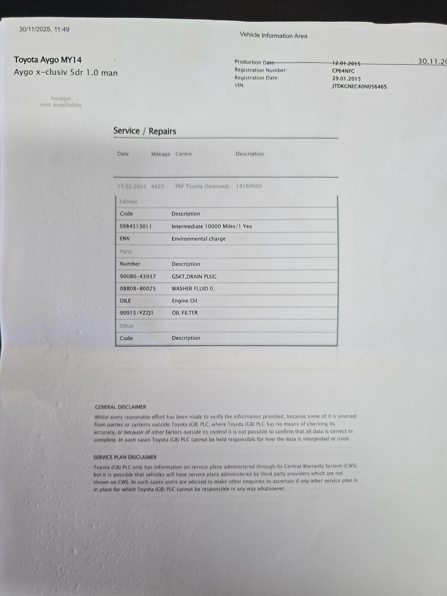 Used Toyota AYGO 2015 for sale - 76823438: Photo 22