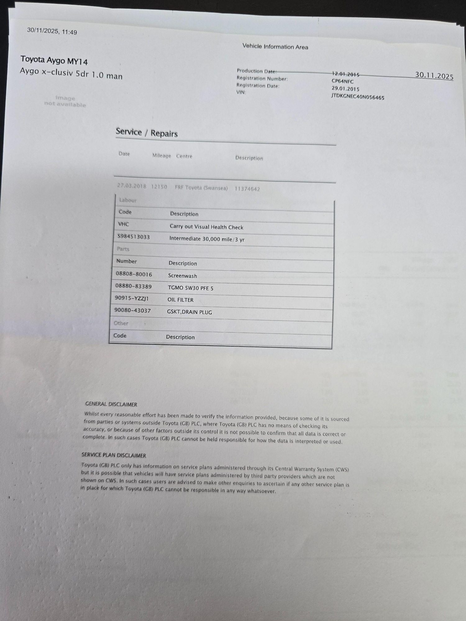 Used Toyota AYGO 2015 for sale - 76823438: Photo 24