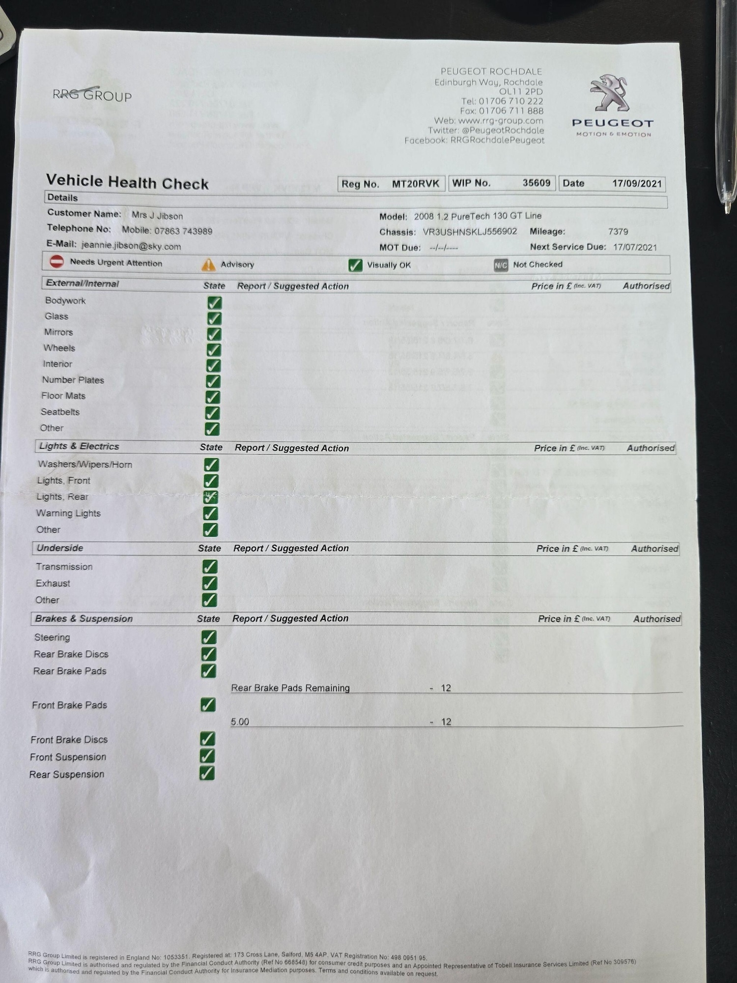 Vehicle 15