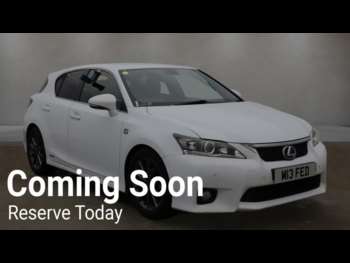 2013 (3F) - 200h 1.8 F-Sport 5dr CVT Auto