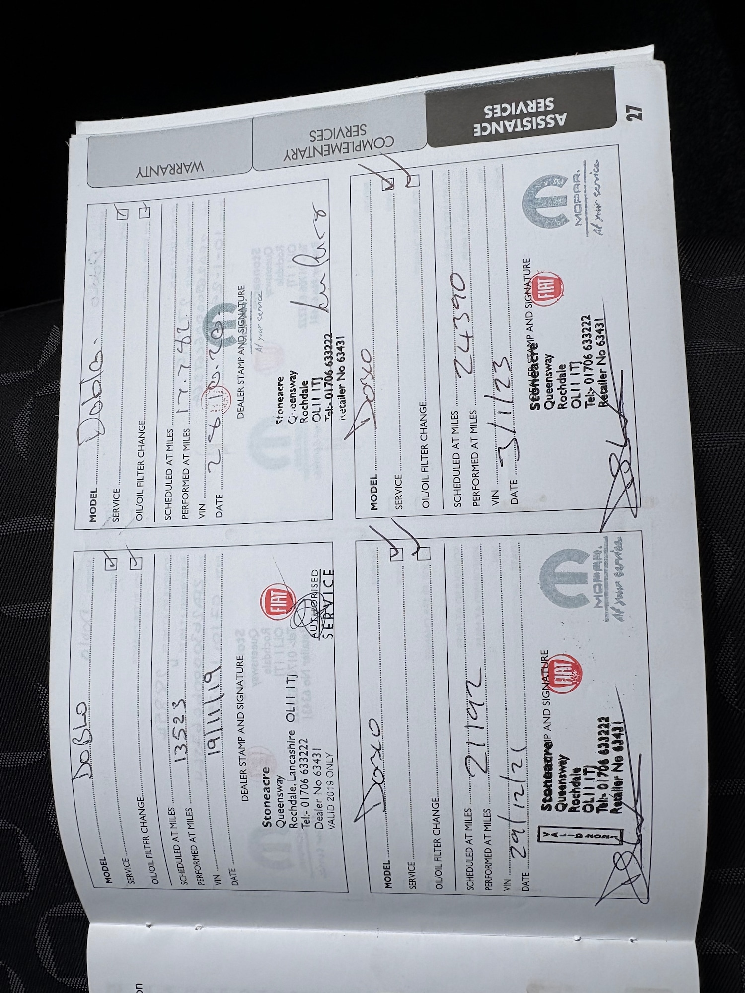 Used Fiat Doblo 2017 for sale - 77591443: Photo 19