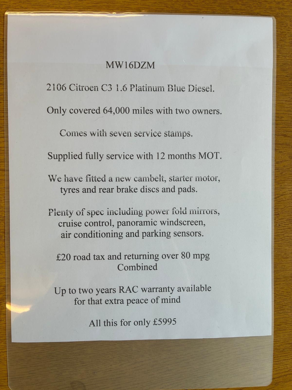 Used Citroen C3 2016 for sale - 76904631: Photo 19