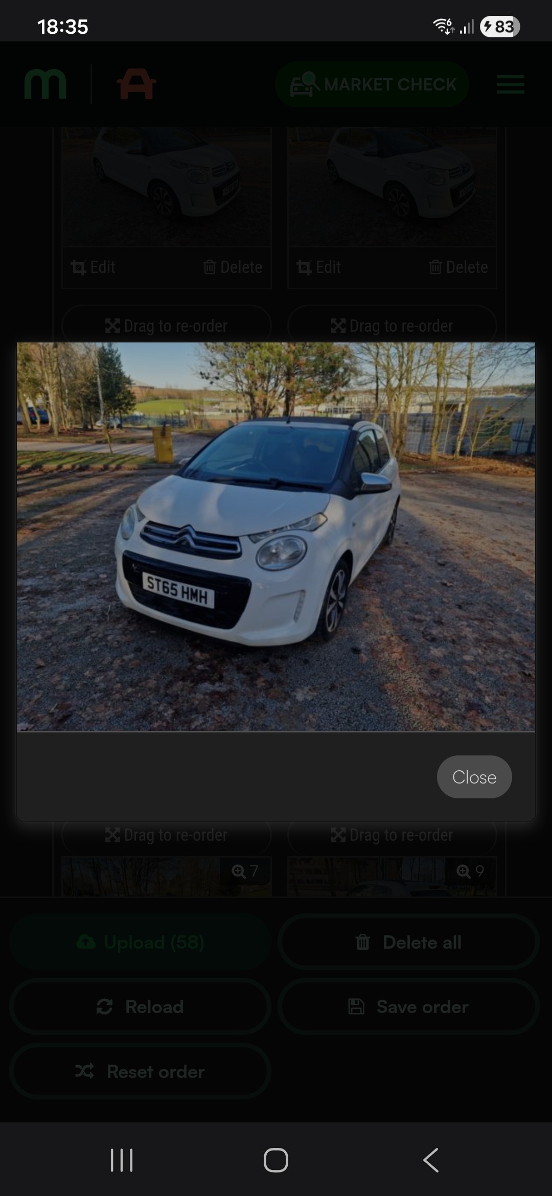 Used Citroen C1 2015 for sale - 78018061: Photo 3