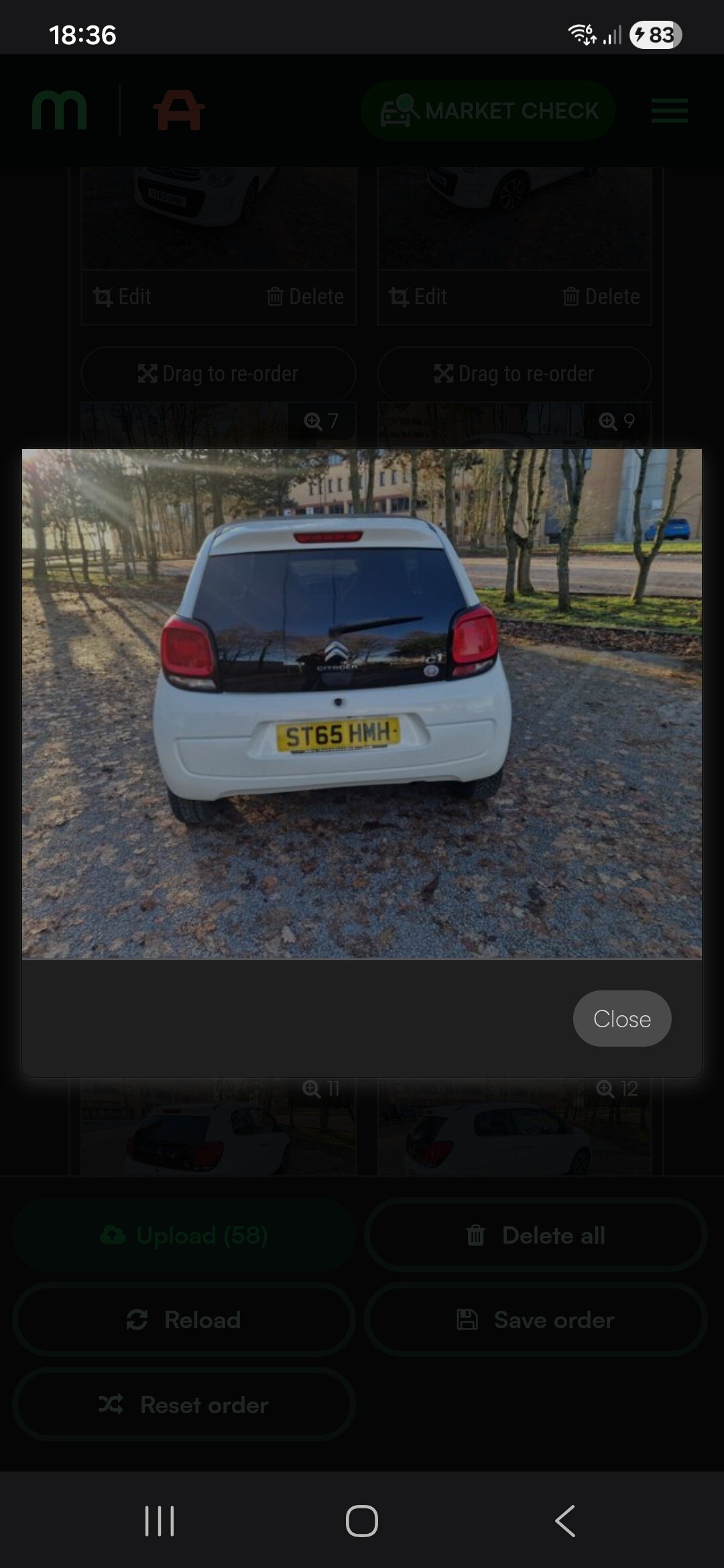 Used Citroen C1 2015 for sale - 78018061: Photo 6