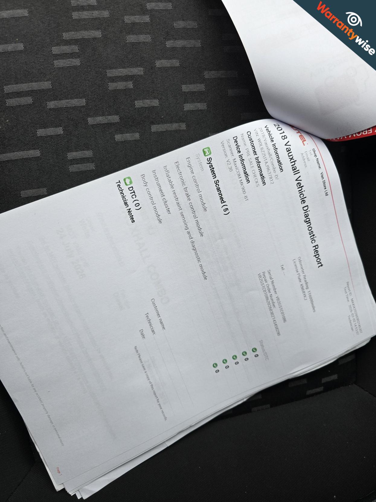 Used Vauxhall Combo 2018 for sale - 77837392: Photo 43