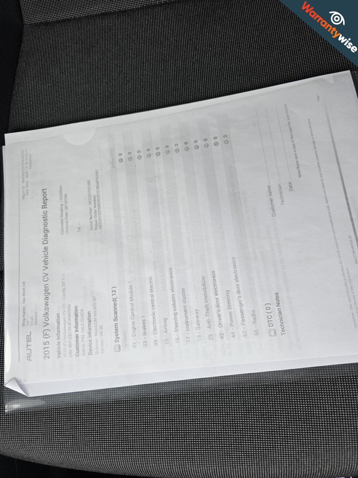 Used Volkswagen Caddy 2015 for sale - 77381175: Photo 26