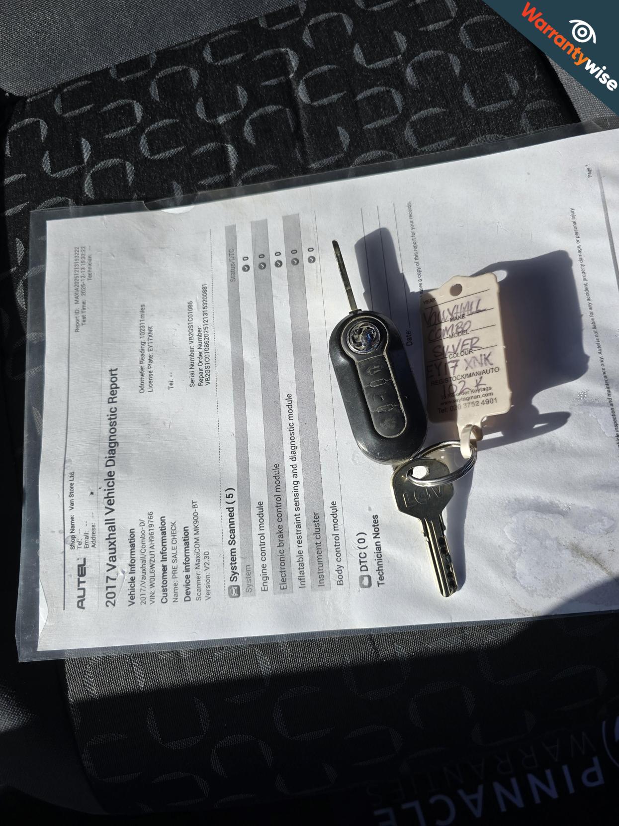 Used Vauxhall Combo 2017 for sale - 77718205: Photo 23