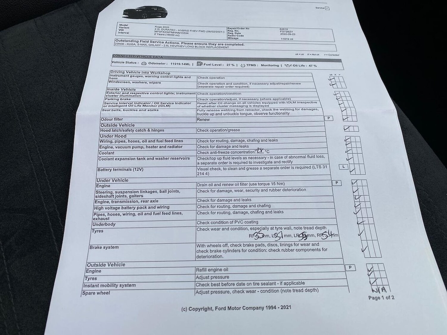 Used Ford Kuga 2022 for sale - 76268307: Photo 39