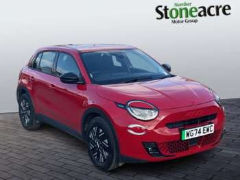 2024 (74) - New Fiat 600e (red) 54kwh 154hp 5-Door
