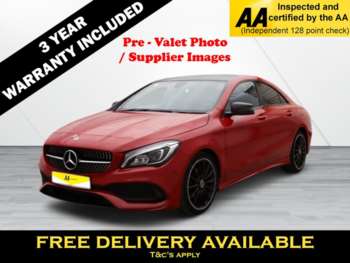 2018 (68) - 1.6 CLA200 AMG Line Night Edition (Plus) Coupe 4dr Petrol Manual Euro 6 (s/