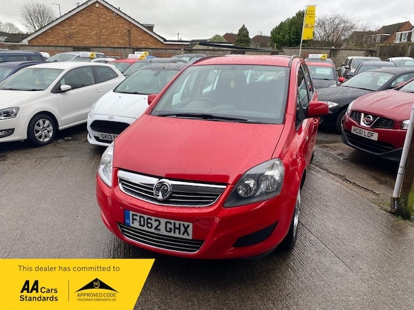 Used Vauxhall Zafira 2012 for sale - 74141754: Photo 1