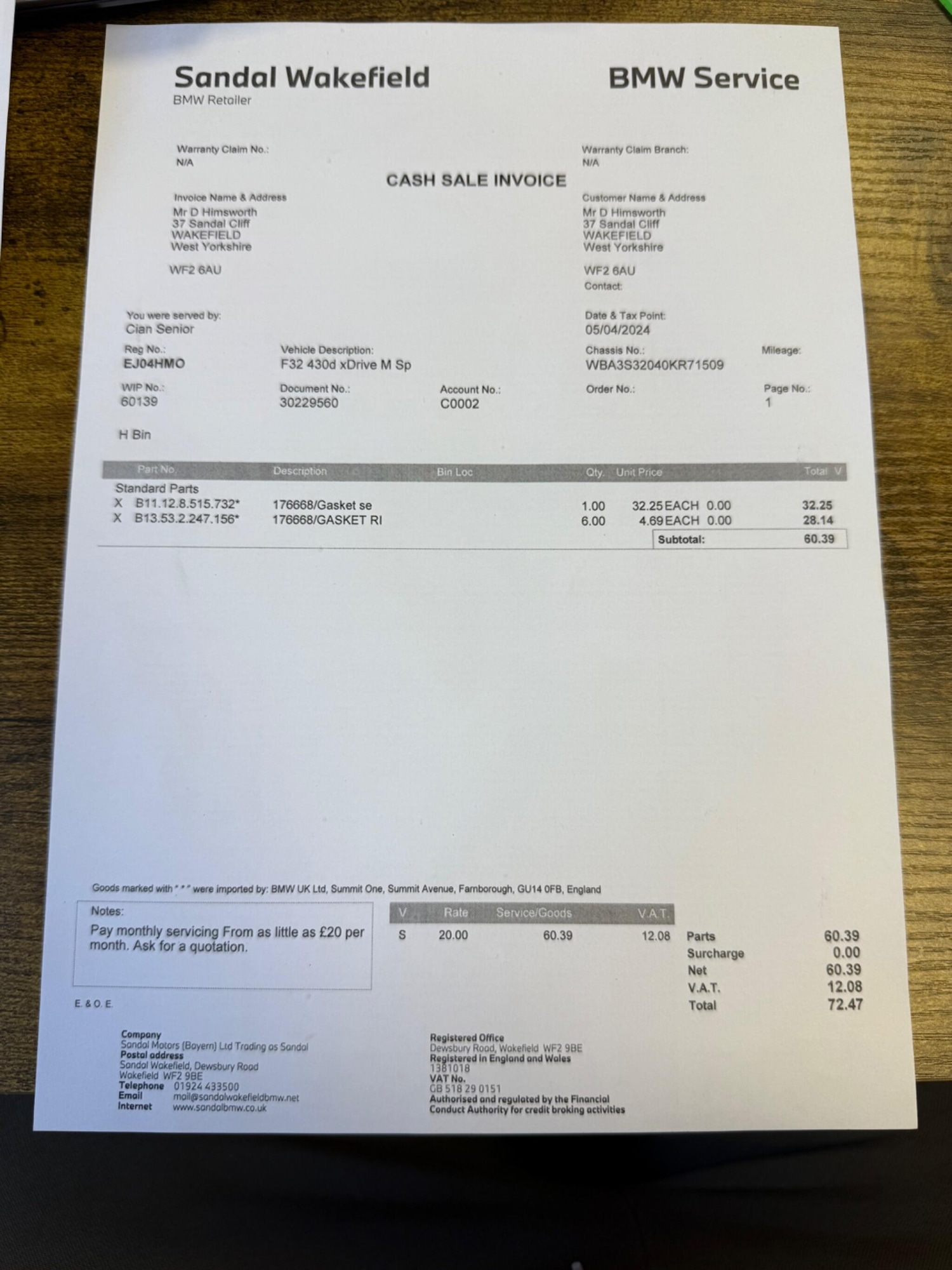 Used BMW 4 Series 2014 for sale - 75949554: Photo 62