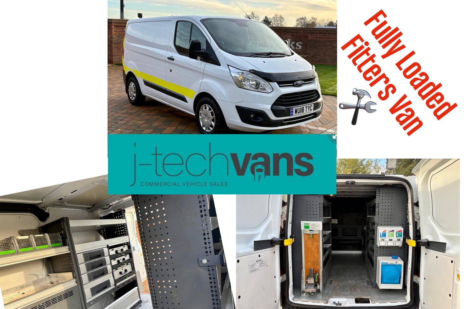 Used Ford Transit Custom 2018 for sale - 76855505: Photo 1