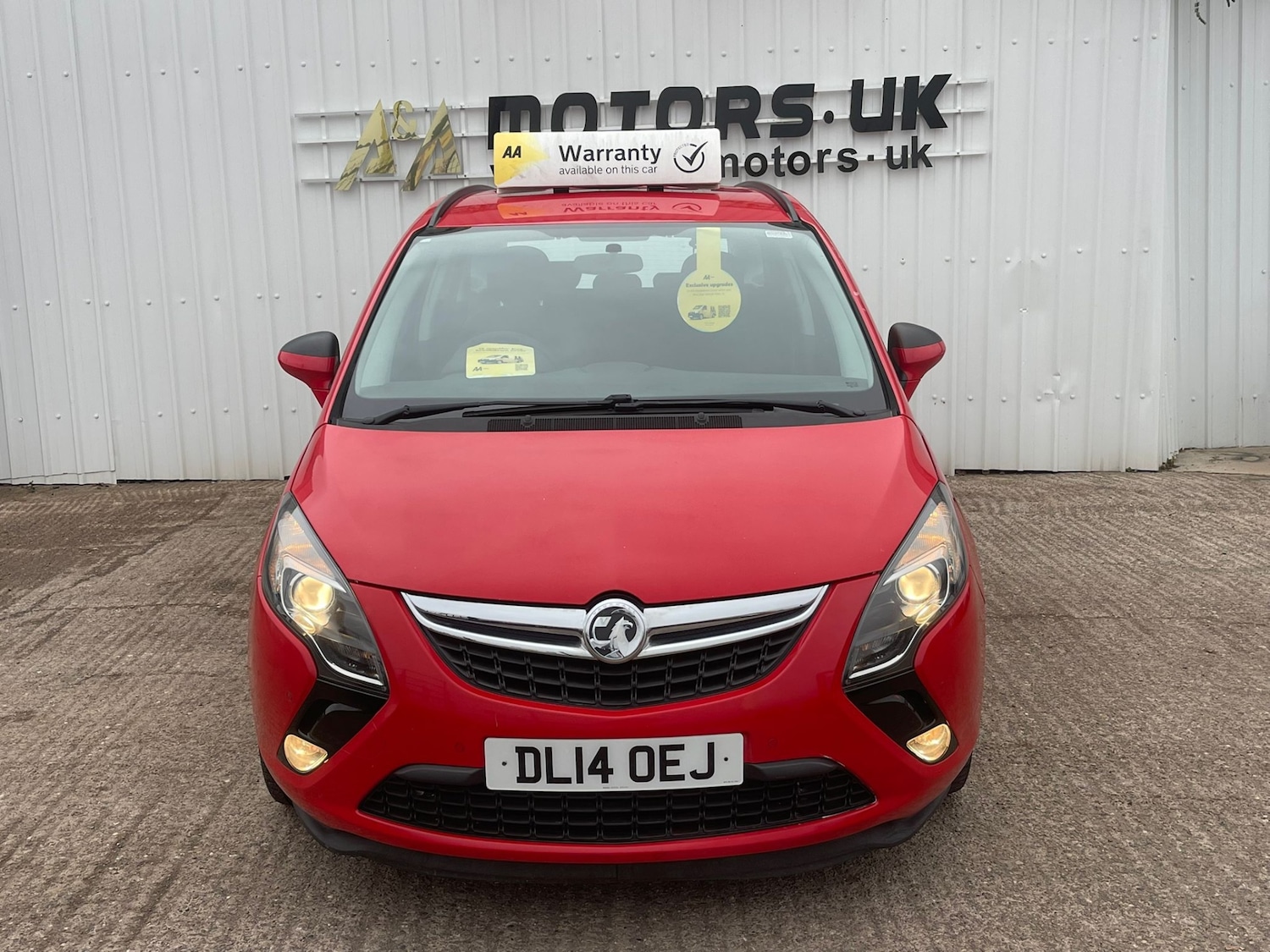 Used Vauxhall Zafira 2014 for sale - 76329636: Photo 1