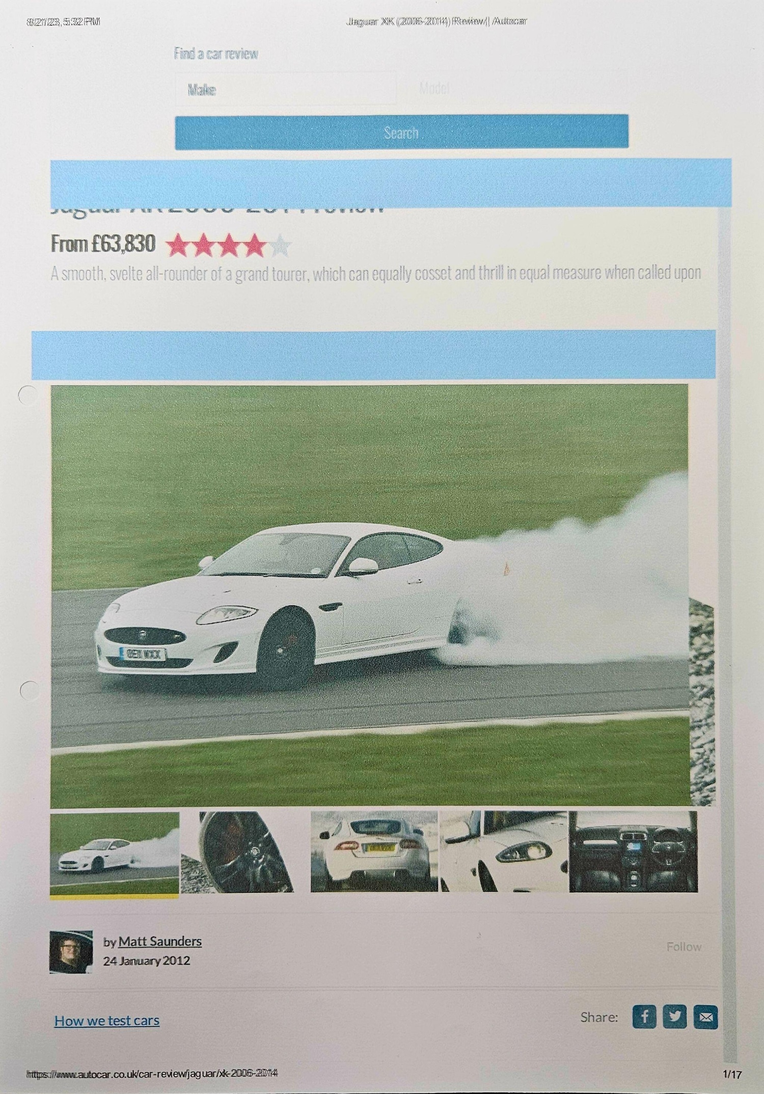 Used Jaguar XKR 2011 for sale - 76409343: Photo 30