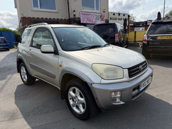 Cheap Toyota RAV4 2002 (02) - 2.0 NRG 3dr for sale in Sheffield, South Yorkshire