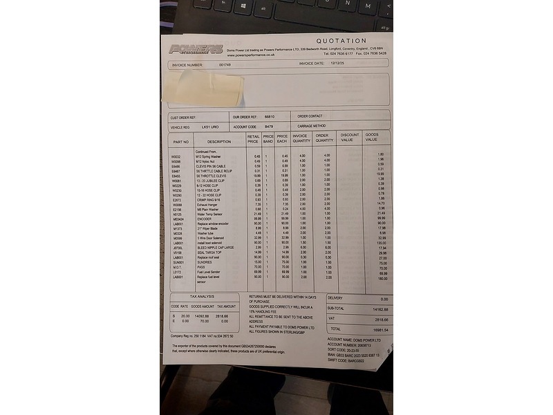 Used TVR Tuscan 2001 for sale - 77149407: Photo 19