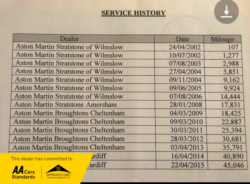 Used Aston Martin DB7 2002 for sale - 76583036: Photo 11