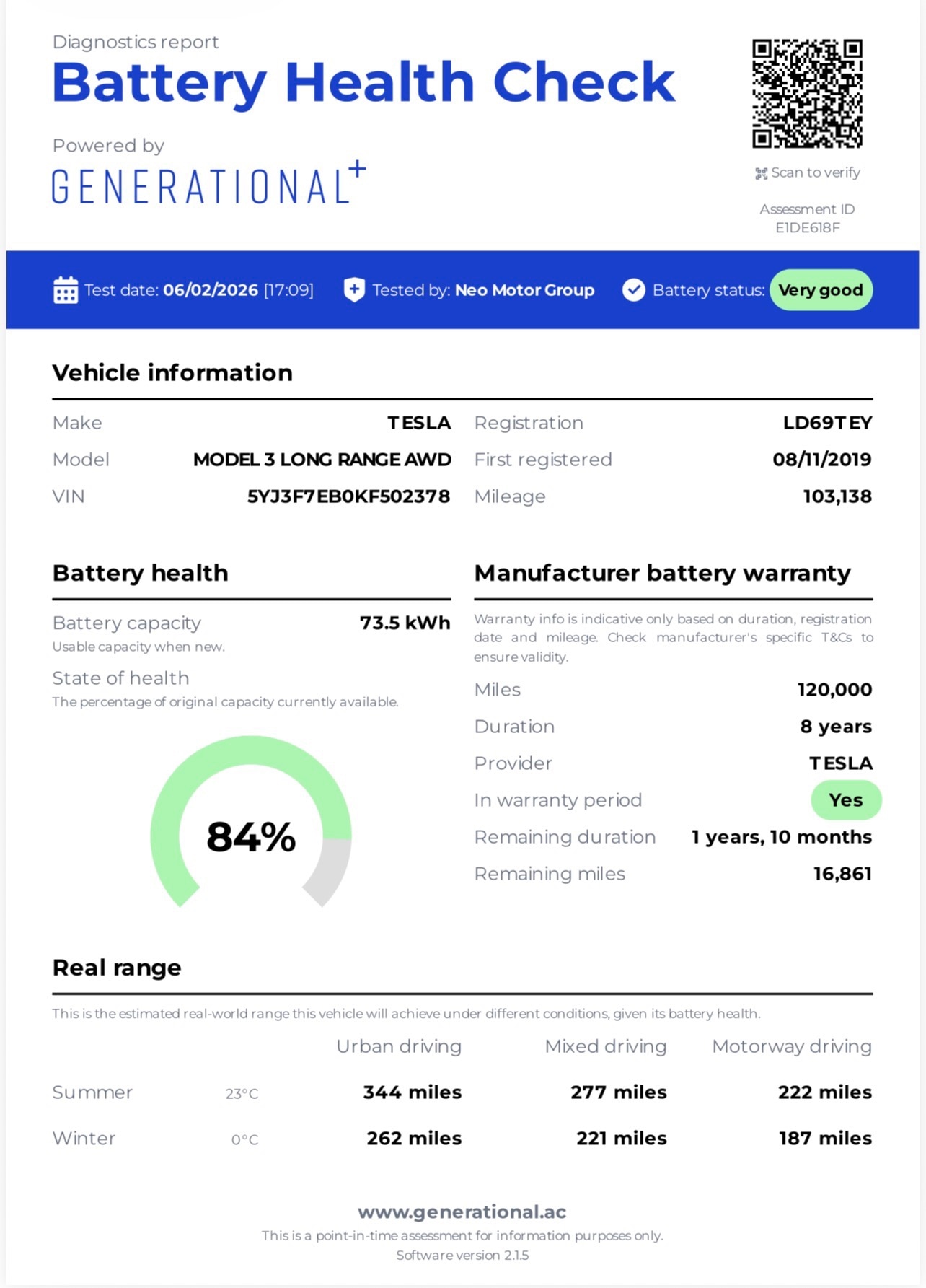 Used Tesla Model 3 2019 for sale - 77469442: Photo 2
