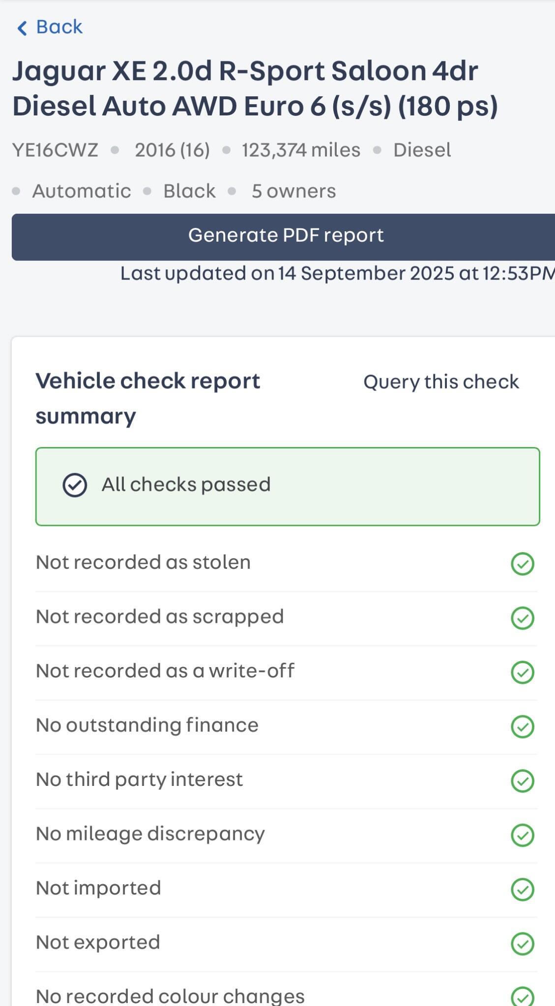 Used Jaguar XE 2016 for sale - 76423789: Photo 21
