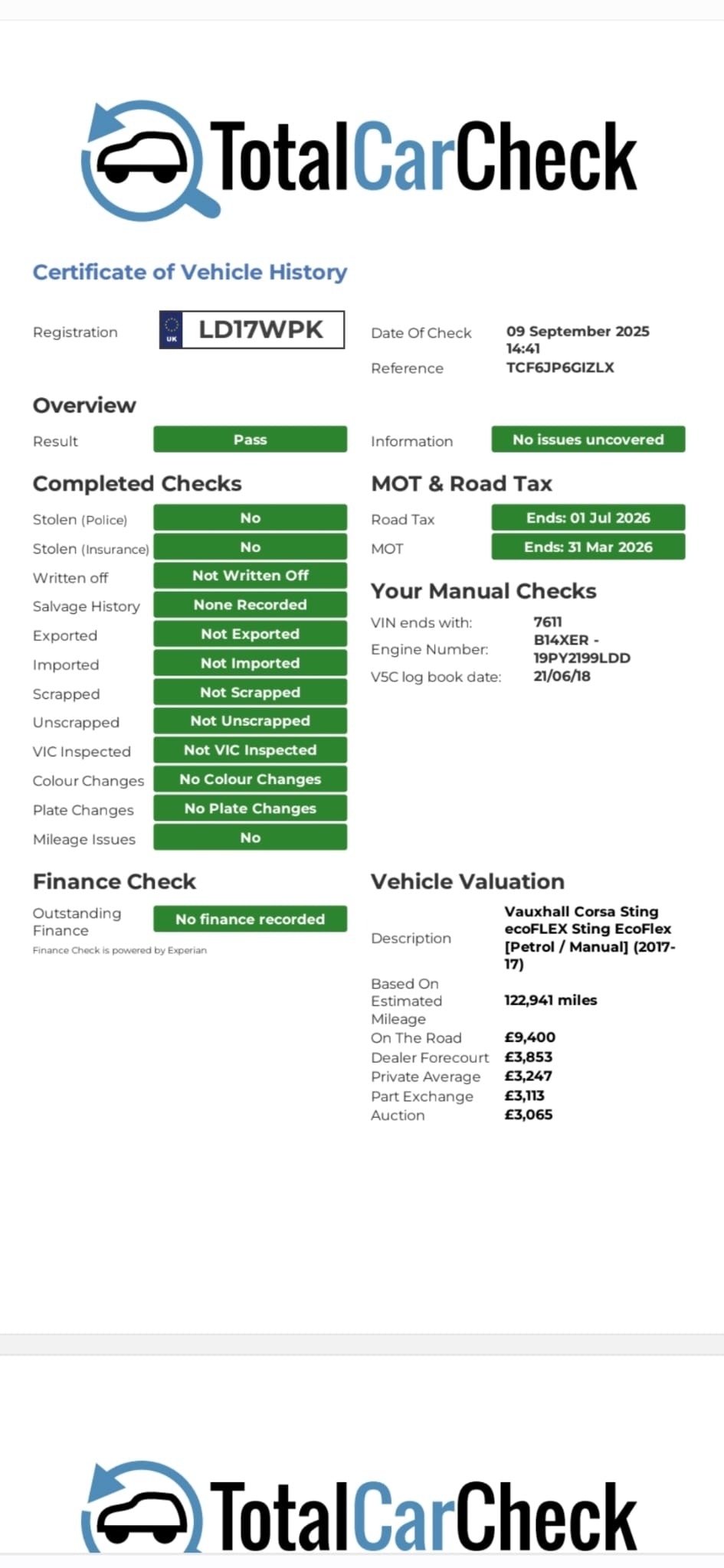 Used Vauxhall Corsa 2017 for sale - 76302573: Photo 17