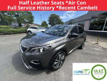 2018 (68) - 1.2PureTech GT Line 5 Door SUV In Grey With Half Leather