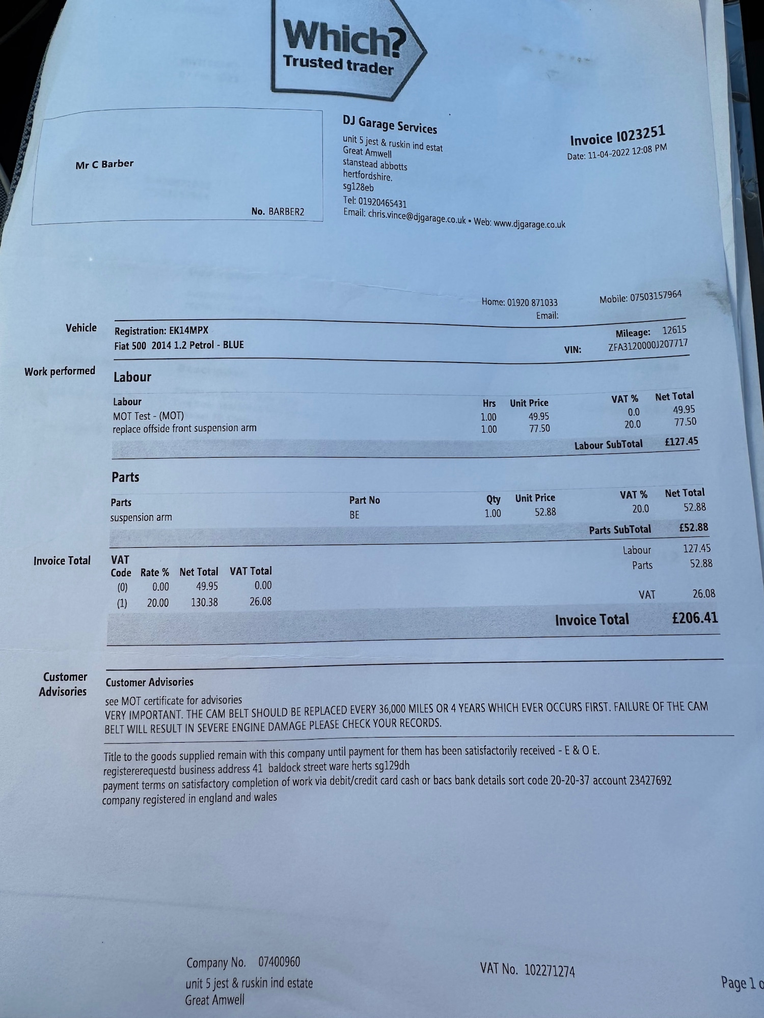 Used Fiat 500 2014 for sale - 77635835: Photo 17