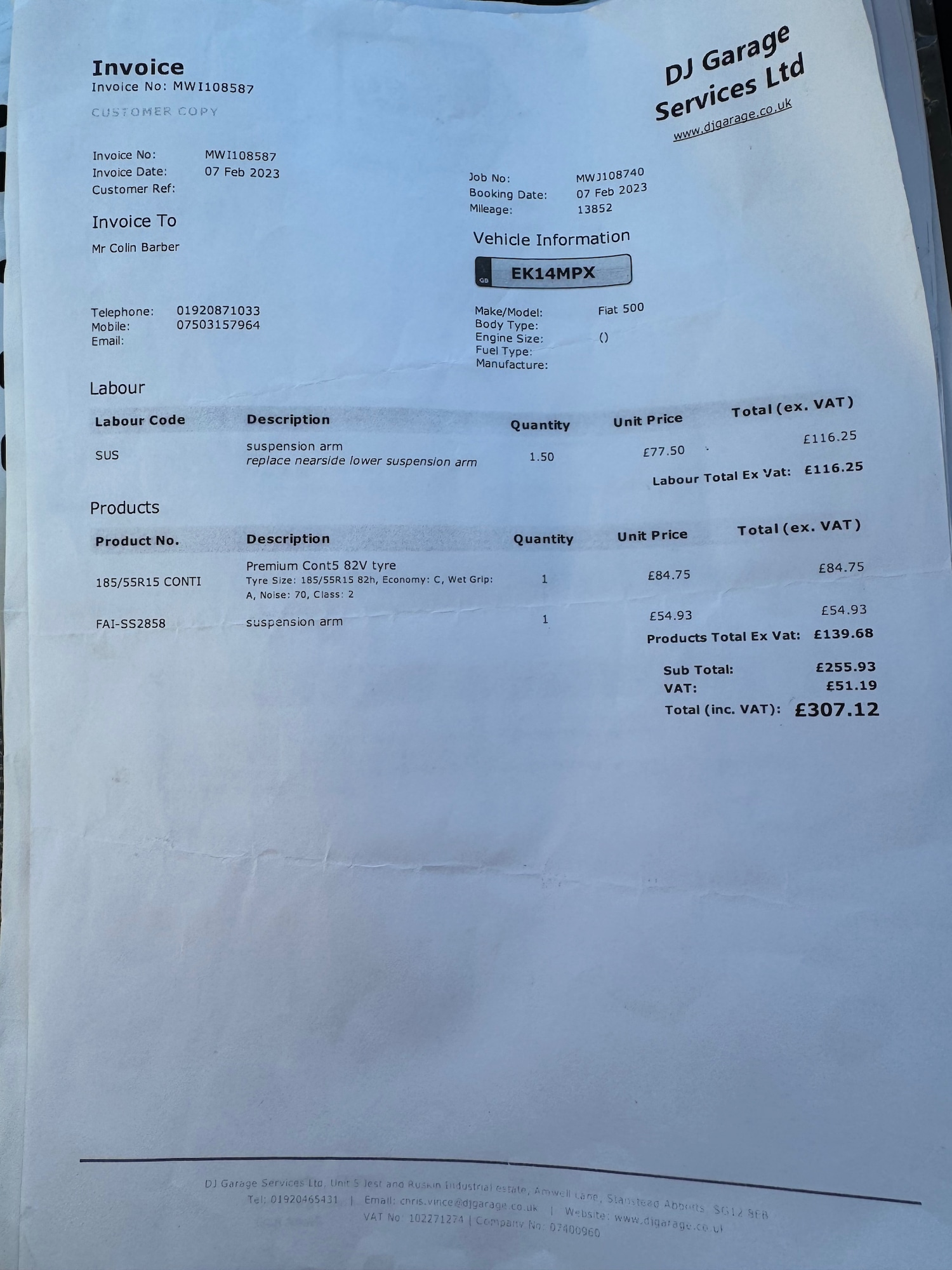 Used Fiat 500 2014 for sale - 77635835: Photo 18