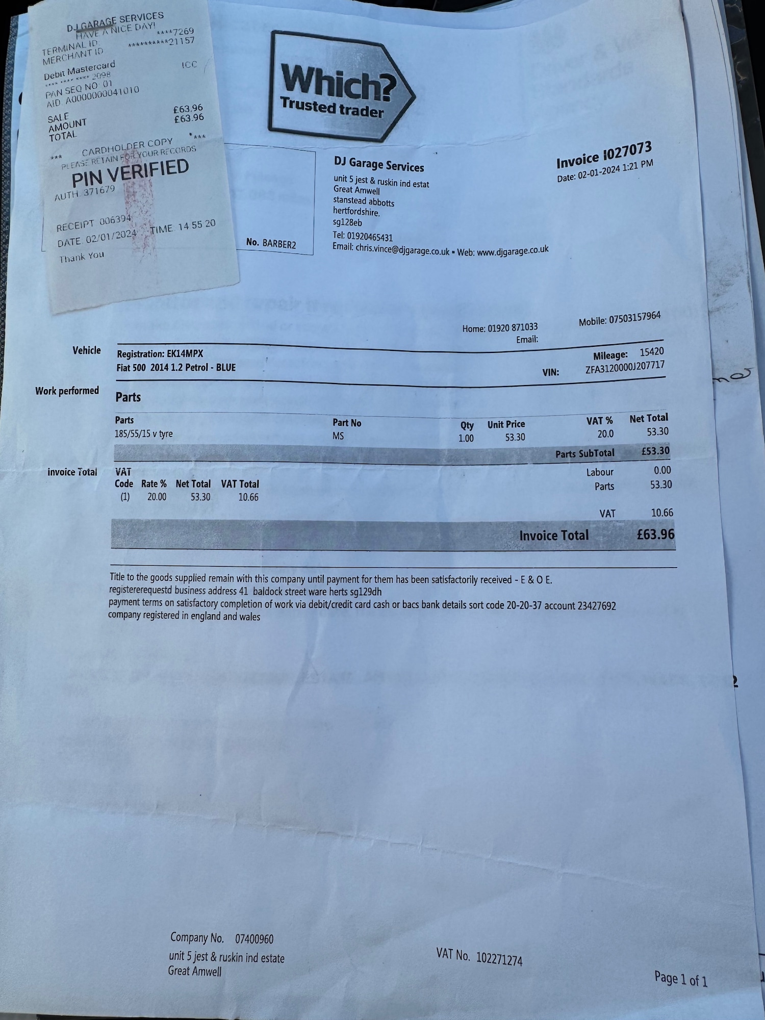 Used Fiat 500 2014 for sale - 77635835: Photo 19