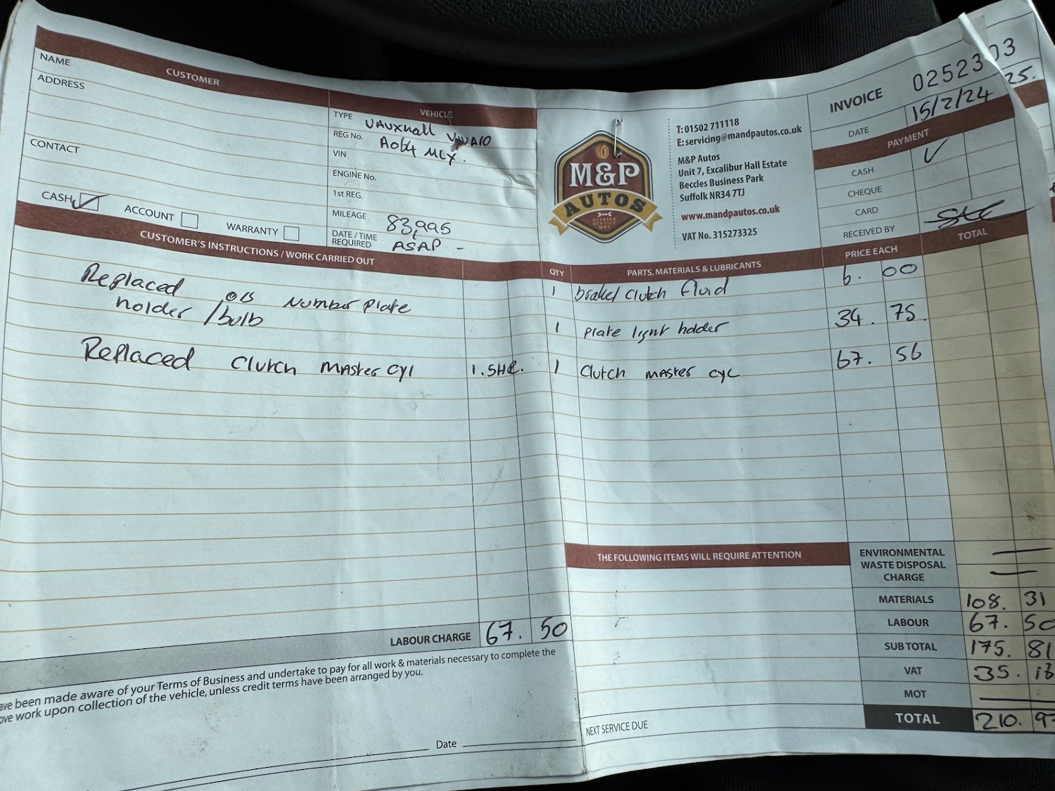 Used Vauxhall Vivaro 2016 for sale - 78184148: Photo 18