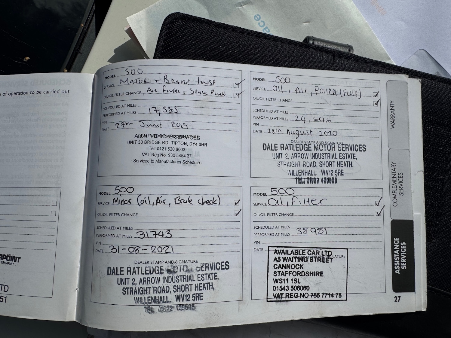 Used Fiat 500 2014 for sale - 76527600: Photo 11