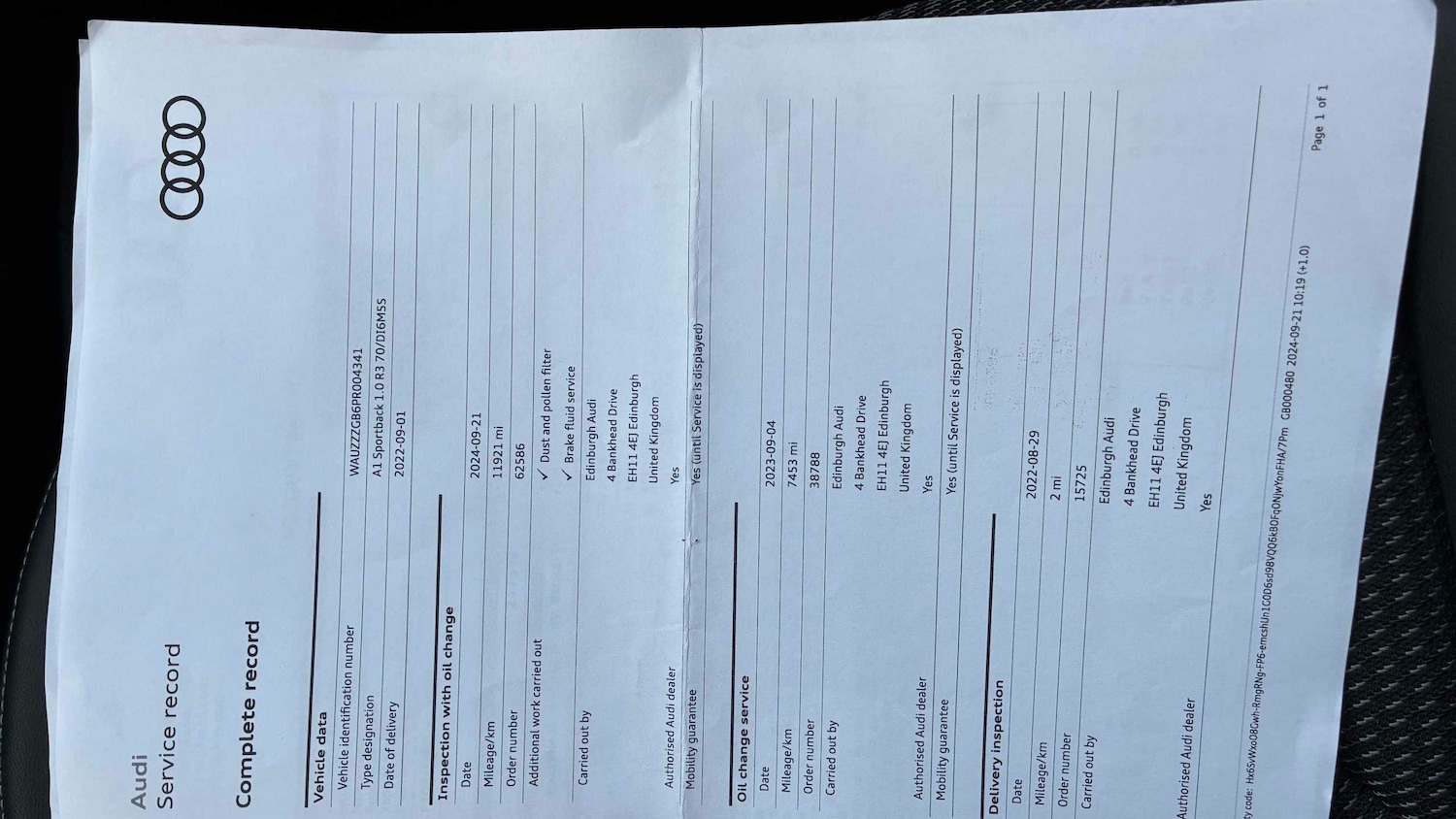 Used Audi A1 2022 for sale - 76661820: Photo 13