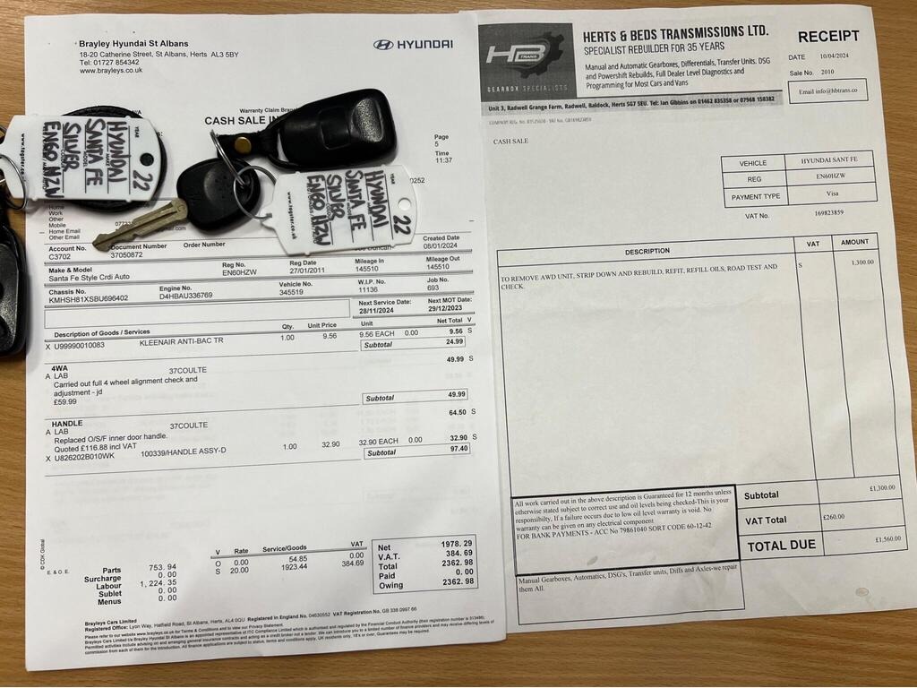 Used Hyundai Santa Fe 2011 for sale - 76878004: Photo 7