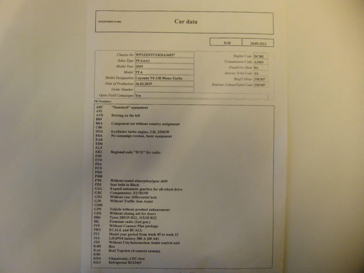 Used Porsche Cayenne 2019 for sale - 77578487: Photo 16