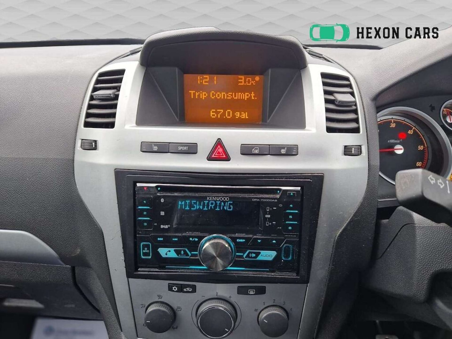 Used Vauxhall Zafira 2008 for sale - 77829892: Photo 9