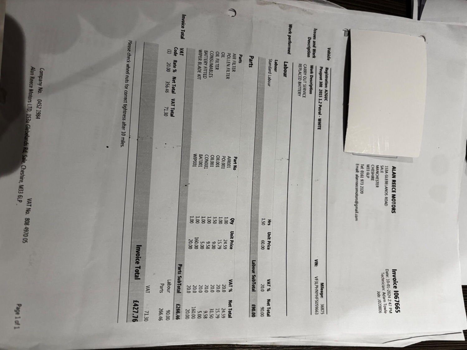 Used Peugeot 308 2015 for sale - 76573555: Photo 16