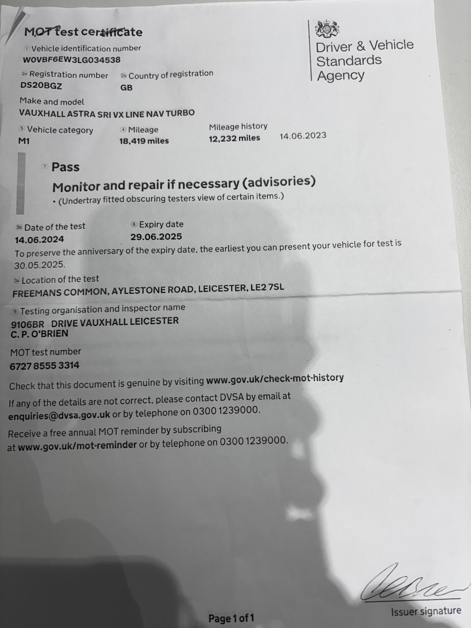 Used Vauxhall Astra 2020 for sale - 76778105: Photo 19