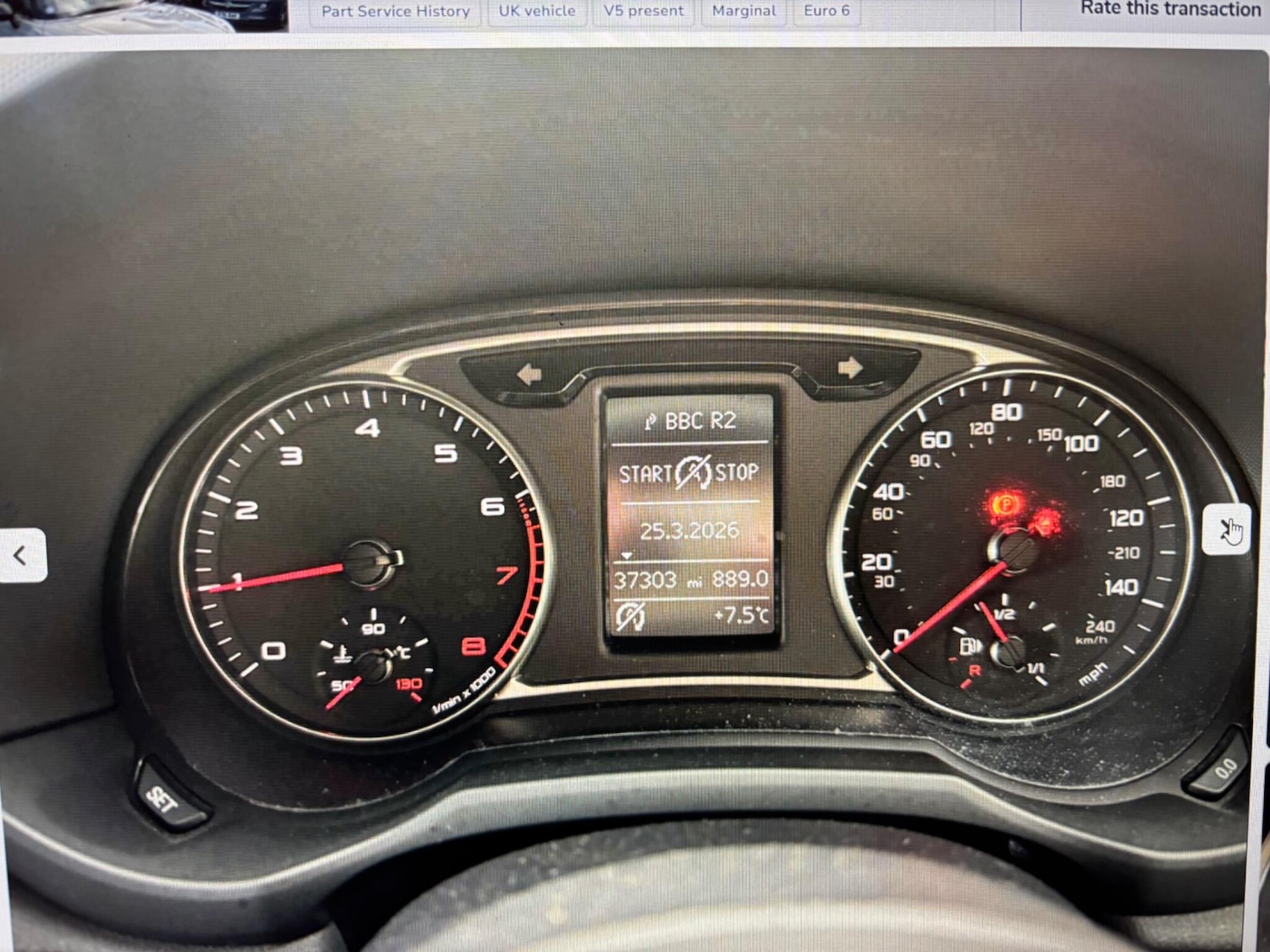 Used Audi A1 2016 for sale - 78073207: Photo 7