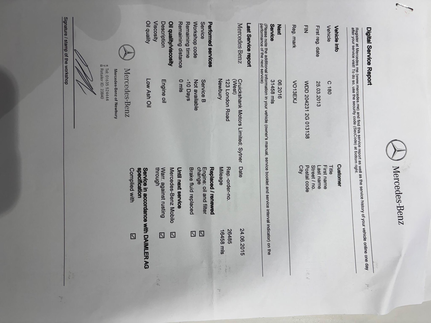 Used Mercedes-Benz C Class 2013 for sale - 77550566: Photo 23