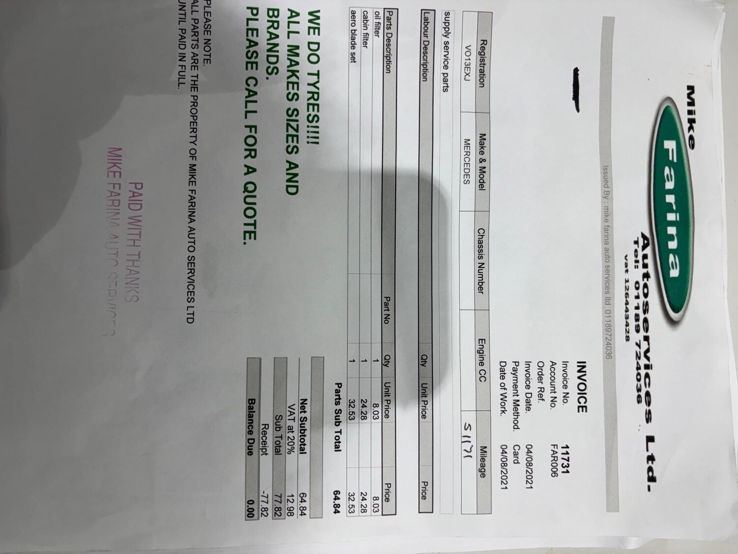 Used Mercedes-Benz C Class 2013 for sale - 77550566: Photo 26