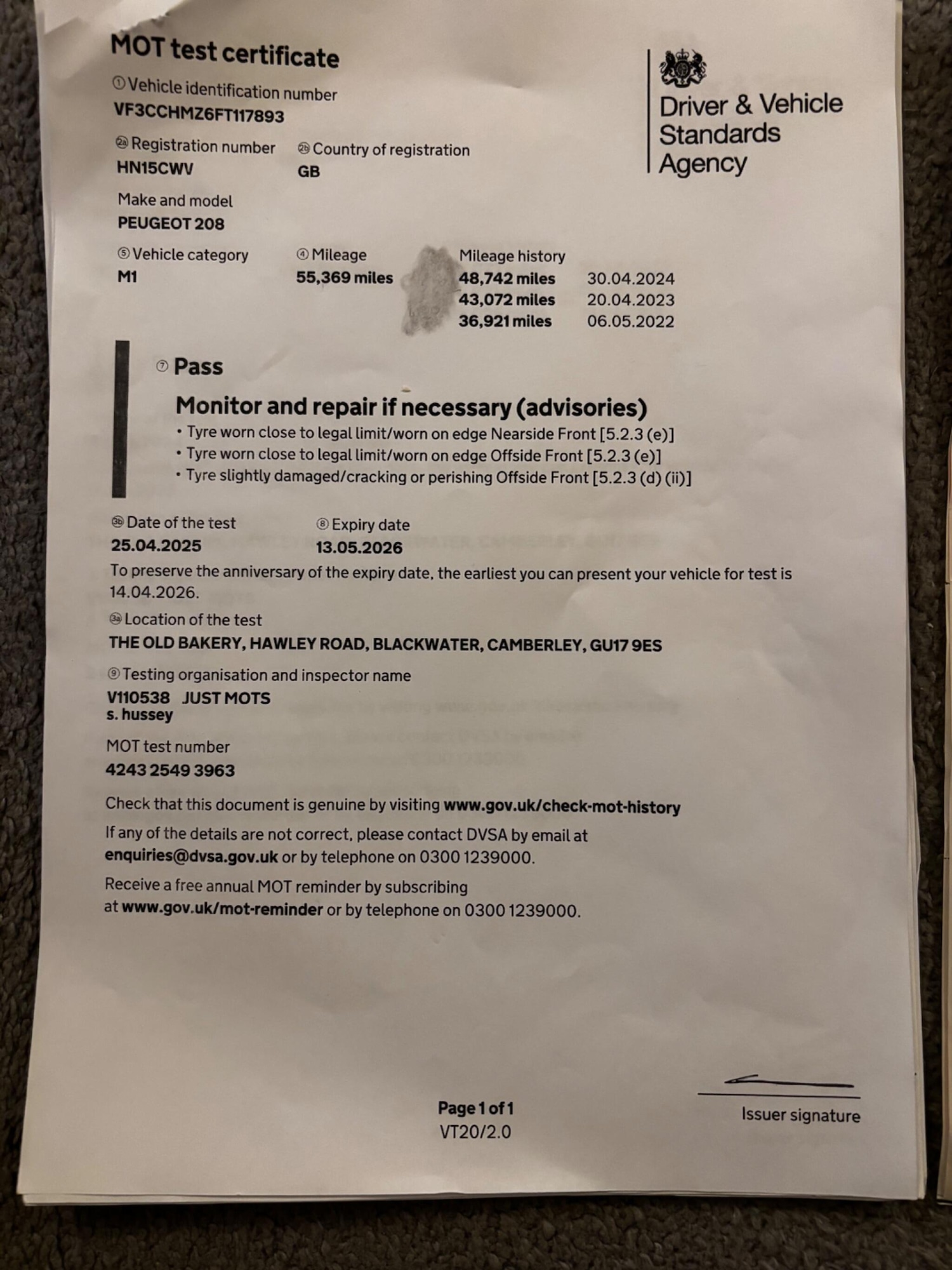 Used Peugeot 208 2015 for sale - 76701026: Photo 2