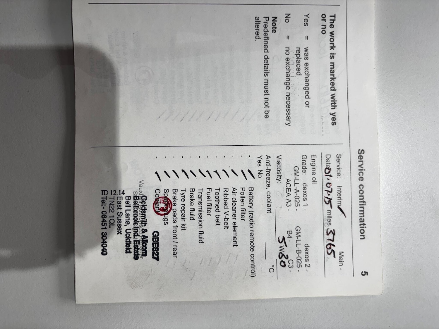 Used Vauxhall Corsa for sale - 77704624: Photo 9