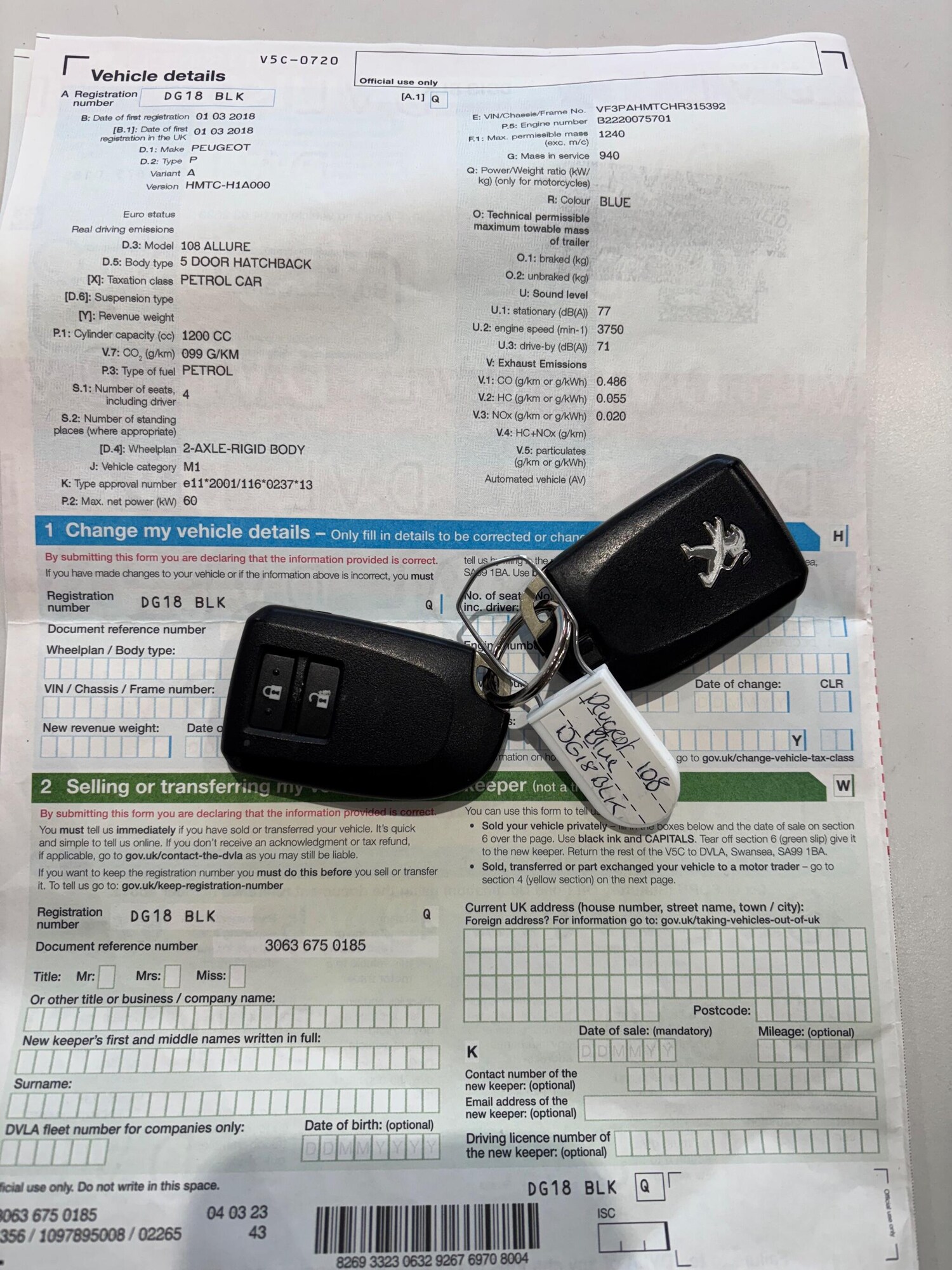 Used Peugeot 108 2018 for sale - 77050241: Photo 16