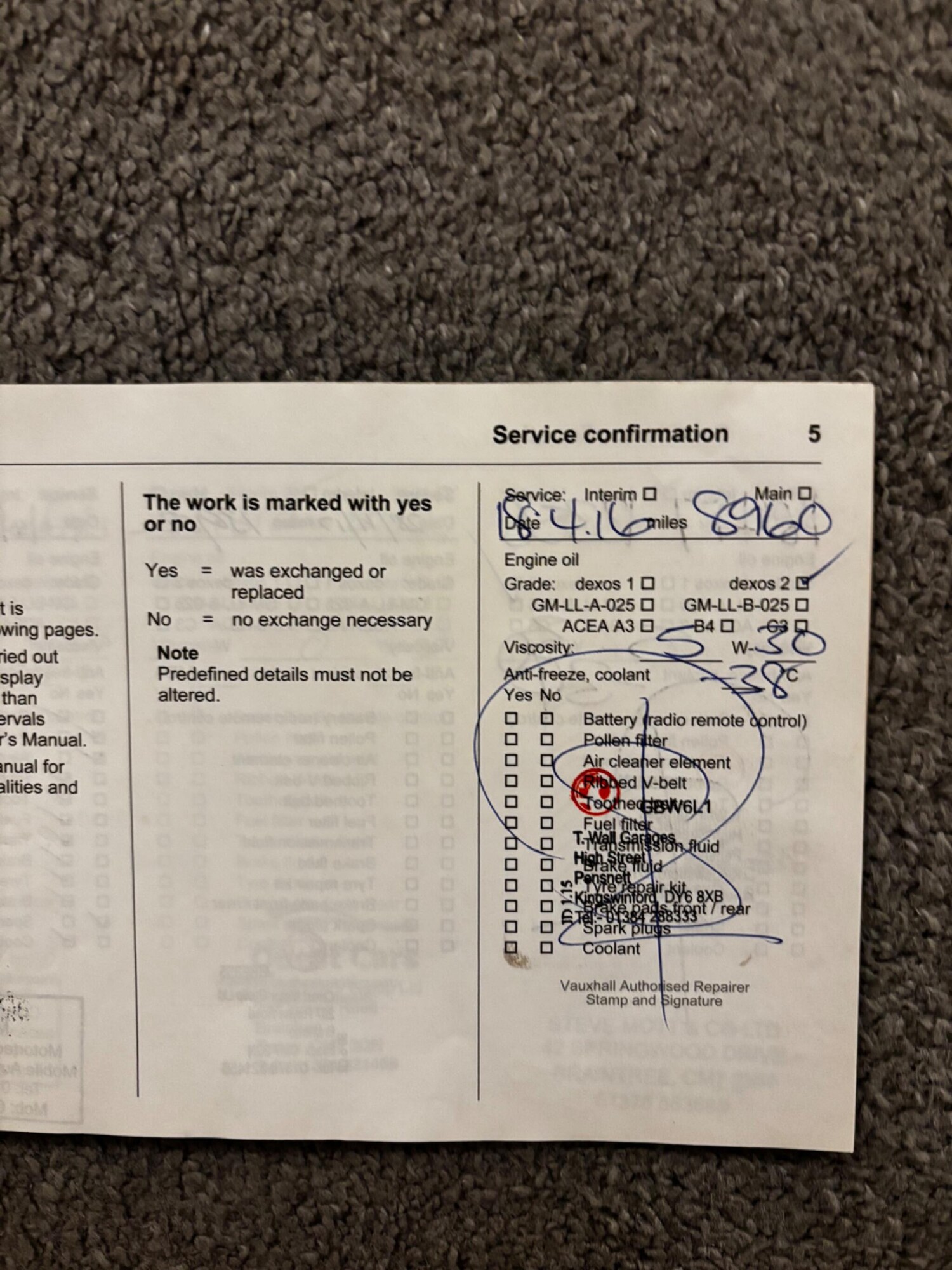 Used Vauxhall ADAM 2015 for sale - 75904763: Photo 15