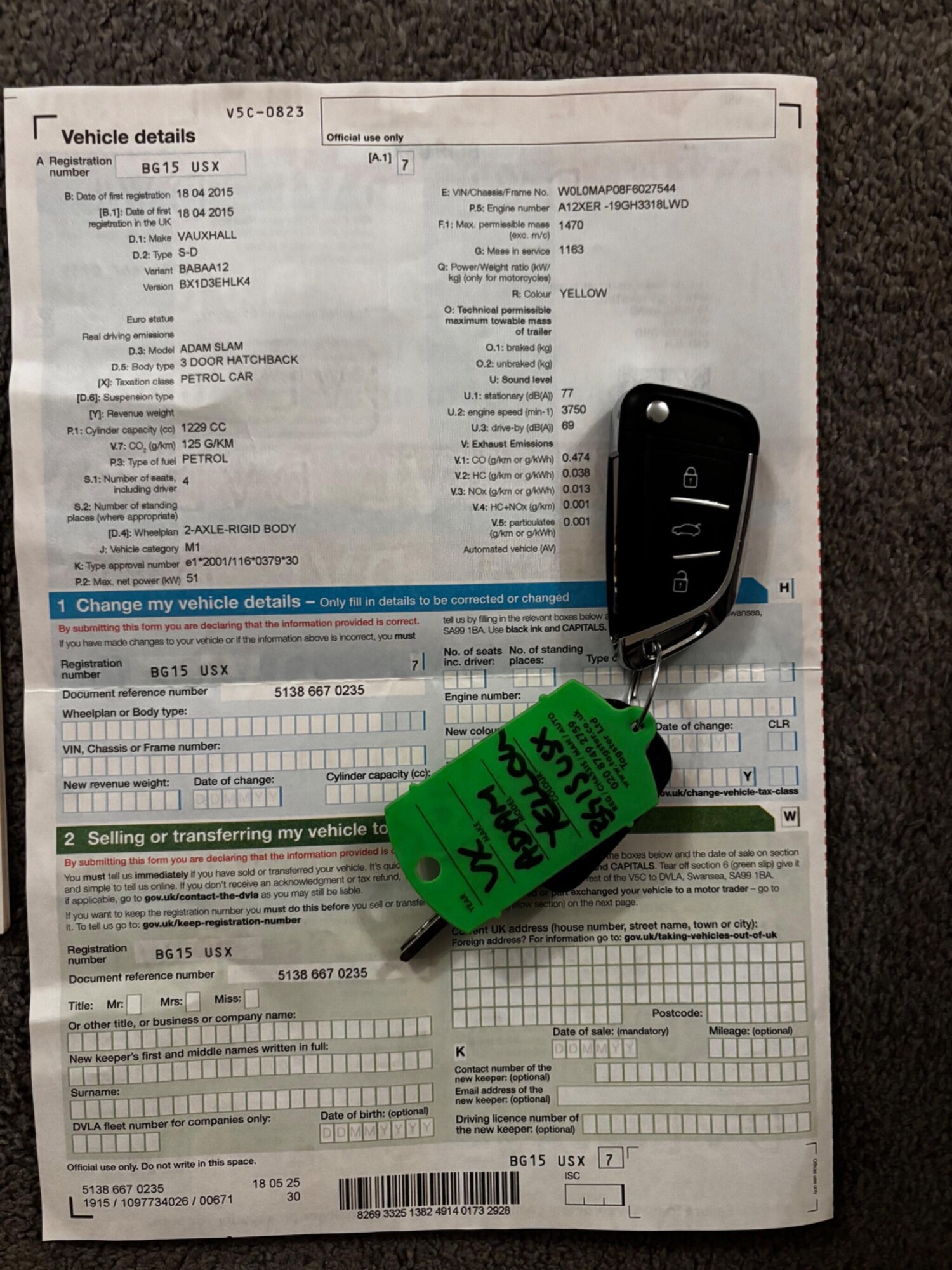 Used Vauxhall ADAM 2015 for sale - 75904763: Photo 19