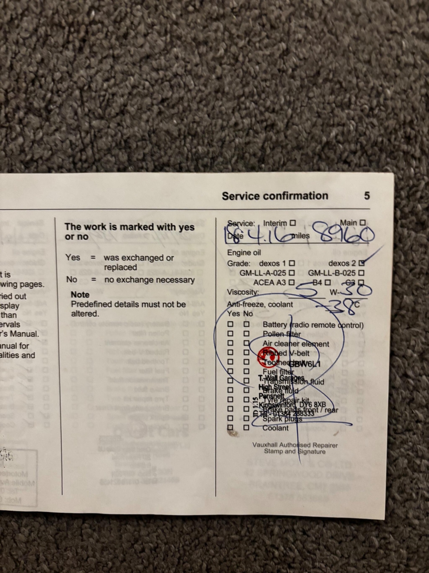 Used Vauxhall ADAM 2015 for sale - 75904763: Photo 20